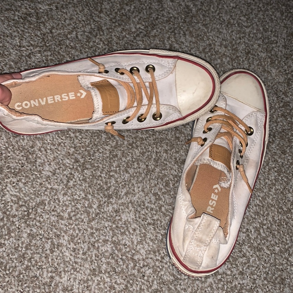 Slip on white Converse
